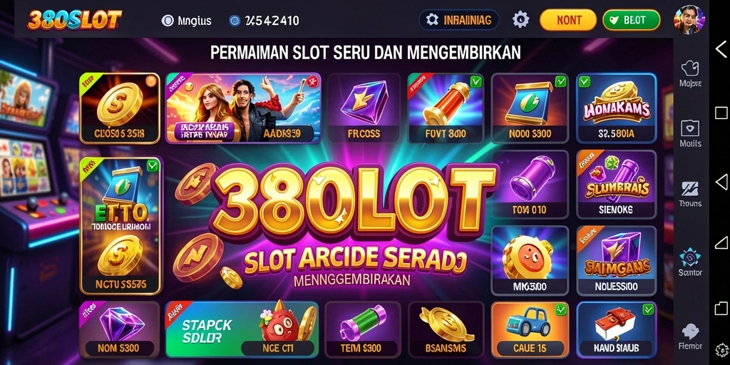 Screenshot gameplay 380SLOT yang menunjukkan keseruan bermain slot.