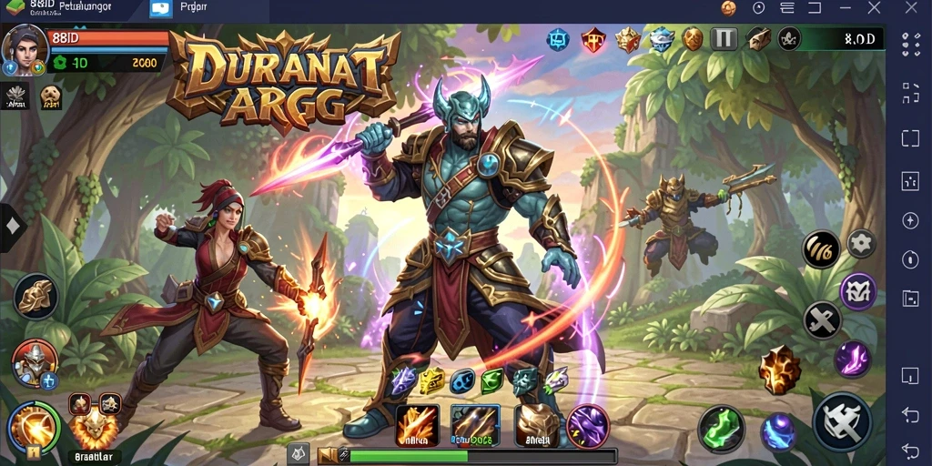 Screenshot utama <strong>88ID</strong> menampilkan aksi pertarungan seru di dunia ARPG.