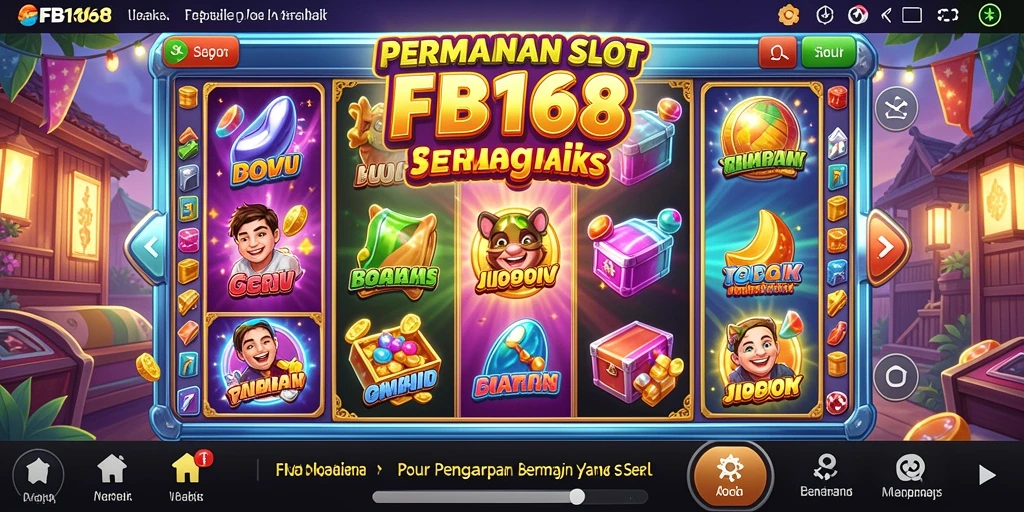 Tampilan menarik dari gameplay Slot di FB168 yang mengasyikkan.