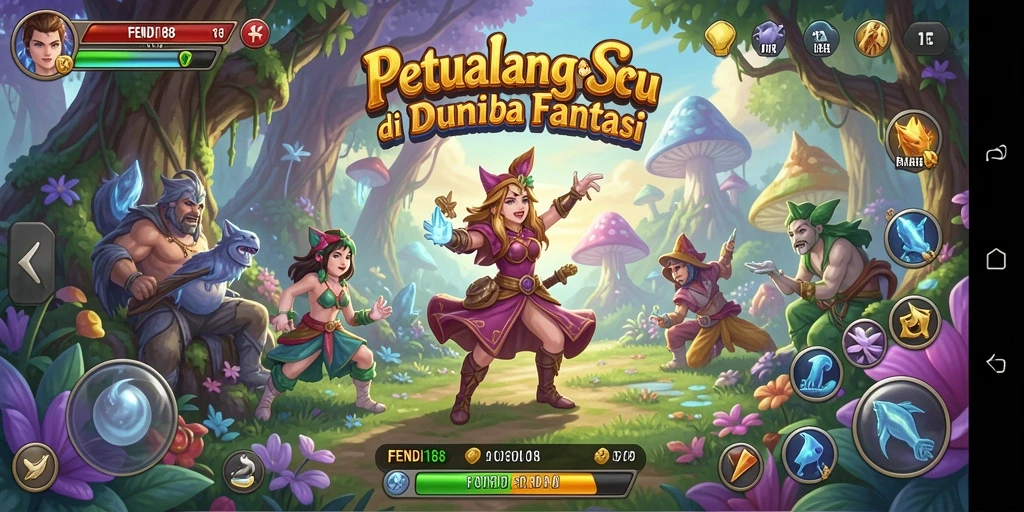 Screenshot gameplay FENDI188 menunjukkan aksi seru dalam petualangan.