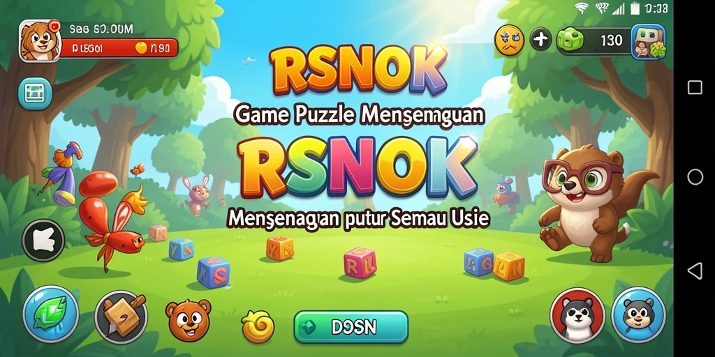 Gameplay Puzzle yang menantang dan seru di RSNOK.